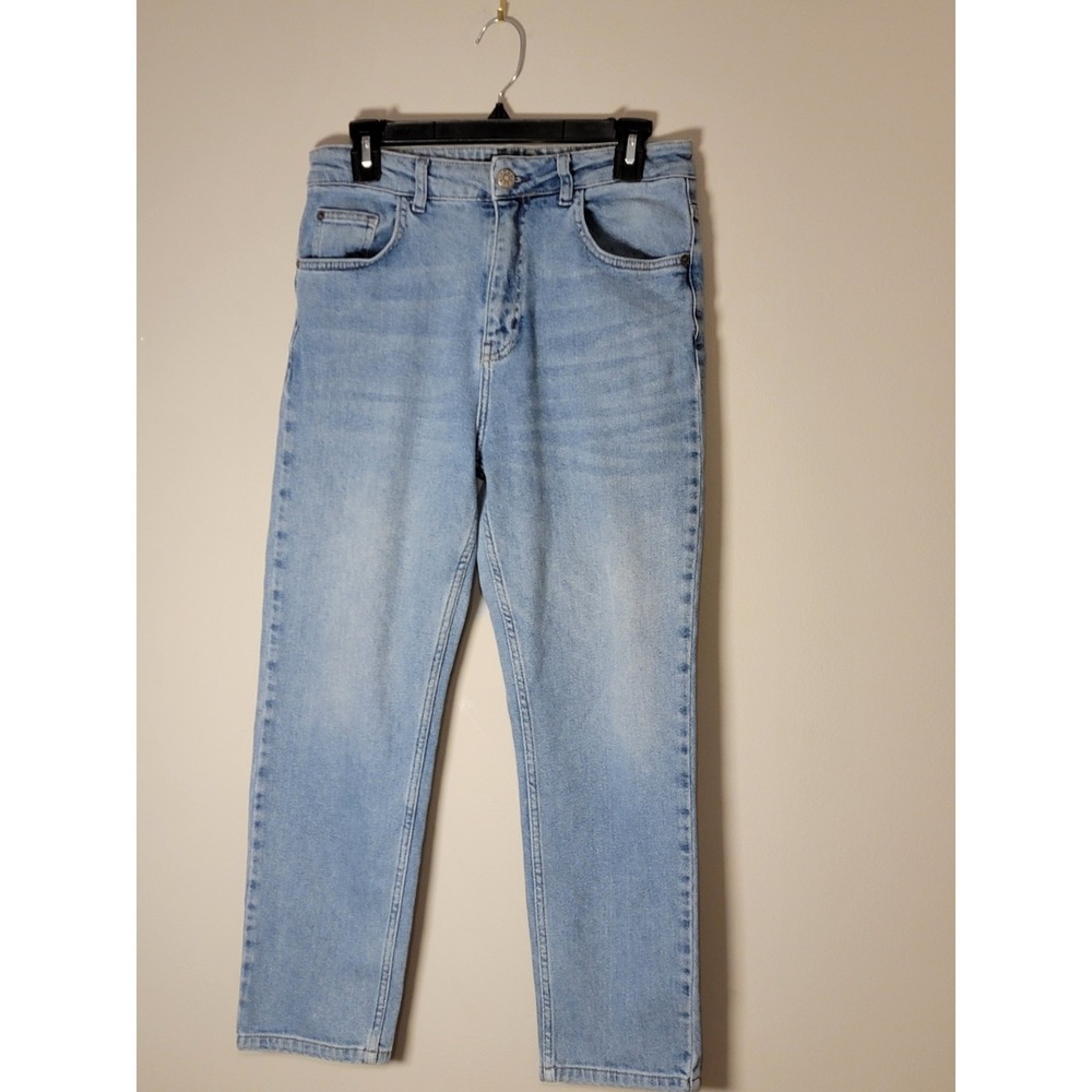 BDG High Rise Baggy Jeans Womens 30w 26L  Blue‎ Straight Girlfriend Cut
